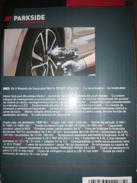 Impact Parkside c4 bon România