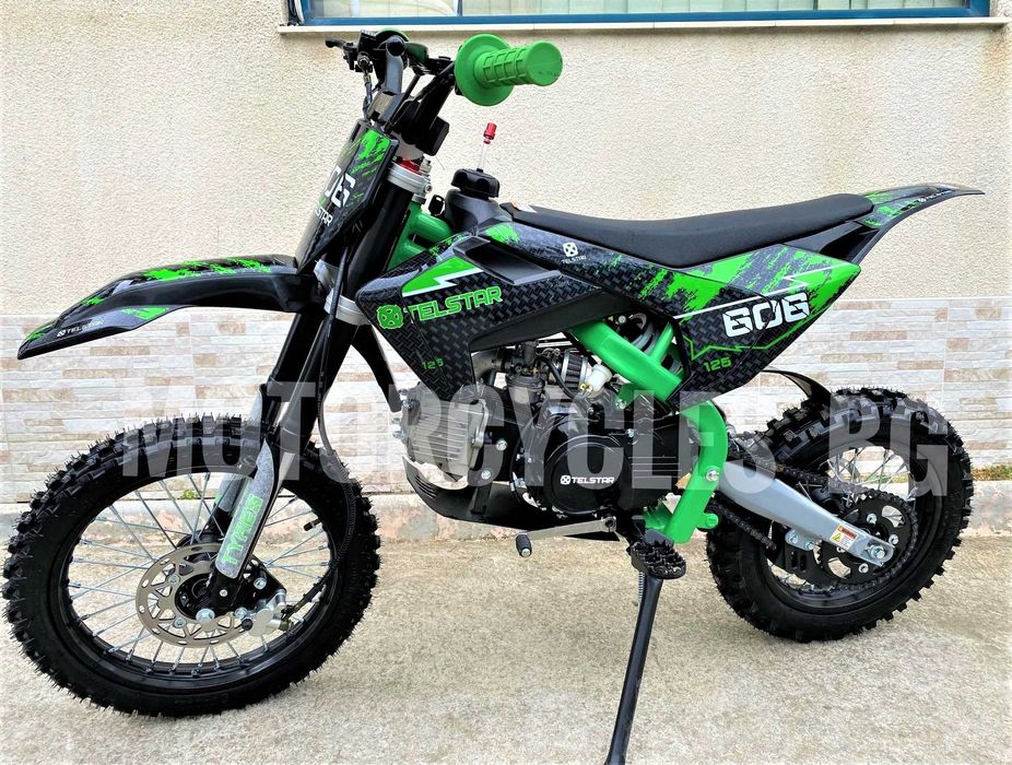 ПРОМО-НОВО ! ! ! КРОСОВ МОТОР GETREA 125CC с усилена рамка модел 2024г