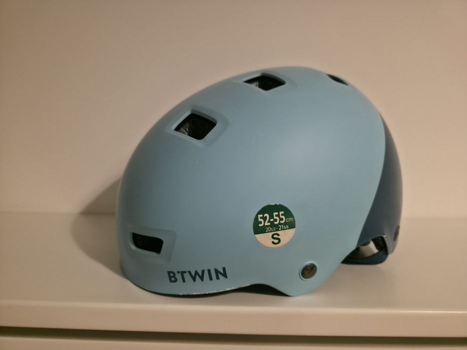 Casca Ciclism bol 520 Albastru Copii Decathlon Btwin