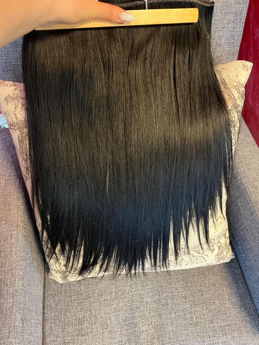 Напълно естествена човешка коса