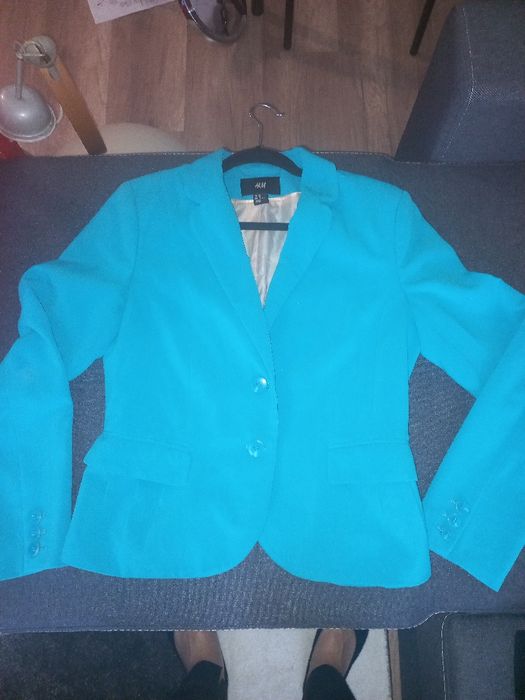 Дамско сако H&M синьо