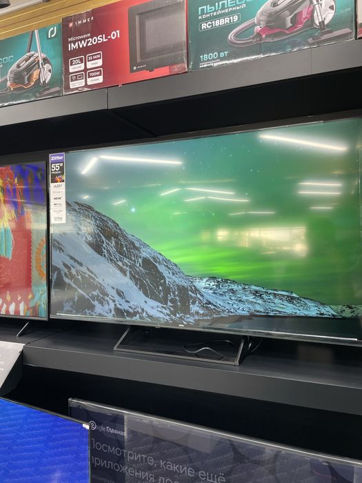 Телевизор ZIFFLER:55.65. 4K Webos 120Hz  Доставка бесплатно