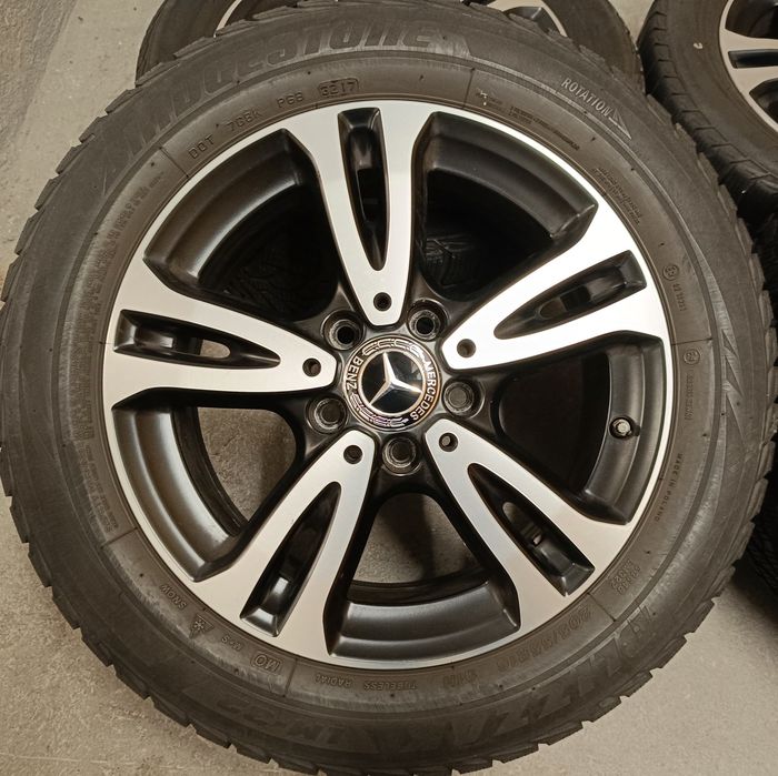Оригинални джанти с гуми зимни 16 цола за Mercedes A..B..класа