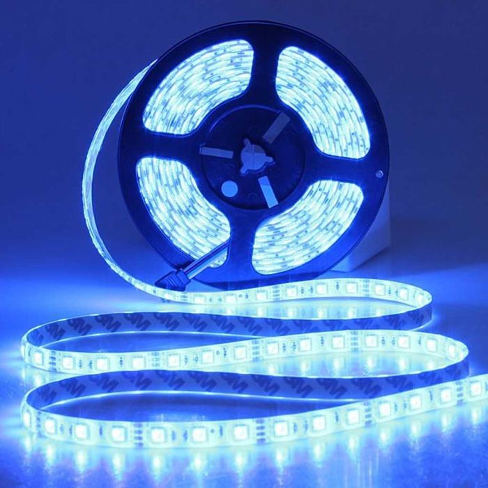 Лента с RGB LED диоди и дистанционно управление 5 метра