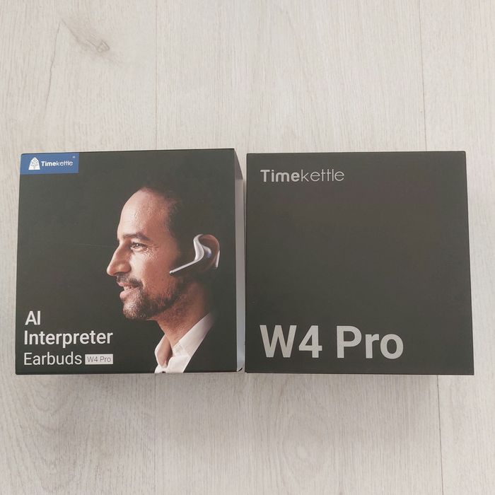 Топ AI Слушалки Преводач Timekettle W4 Pro • Симултанен Превод • Офлайн