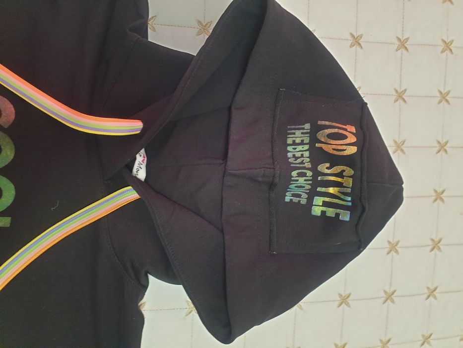 Детски суитчър черен