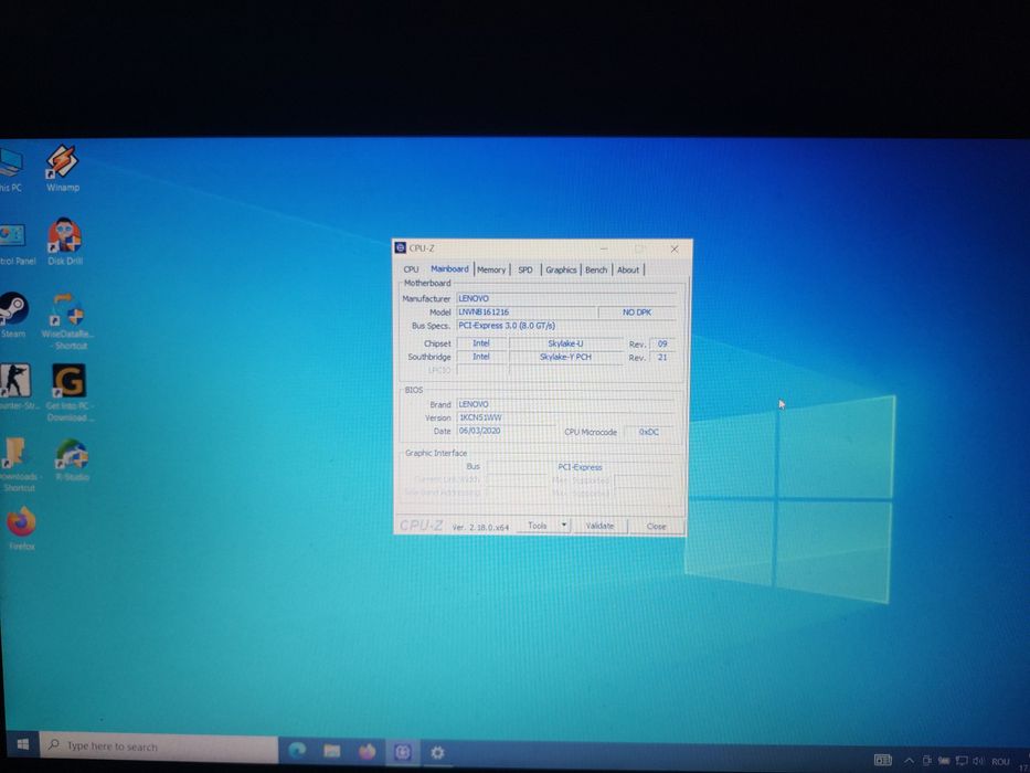 Lenovo v110 20GB RAM