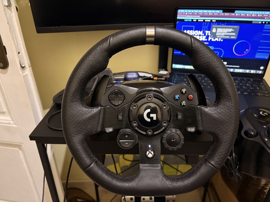 Волан Logitech G923 xbox & windows + Shifter шифтър
