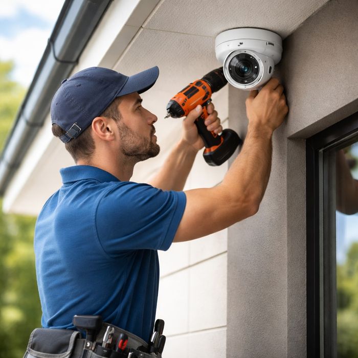 Установка камер видеонаблюдение