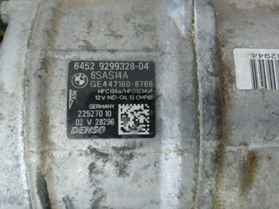compresor clima ac 2.0 d bmw seria 4 f32 f33 seria 1 f20 f21 447160-8766  64529299328-04