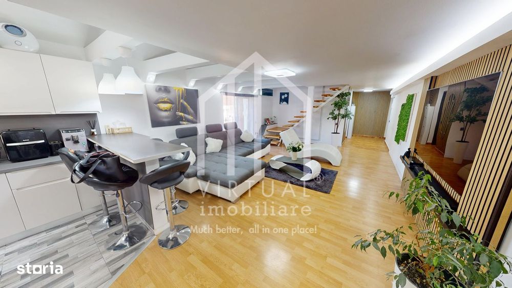 Apartament cu 4 camere, 82mp utili + balcon, recent renovat
