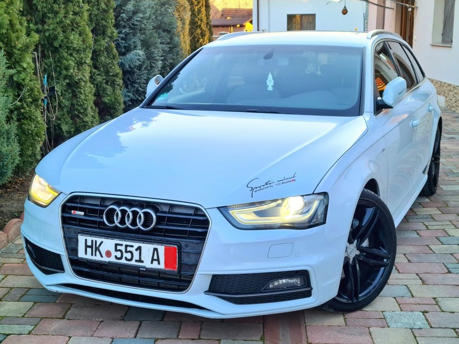 *Vând Audi A4 2.0 TDI Cp177 (Full S-line) DEOSEBIT *Matriculat Recent
