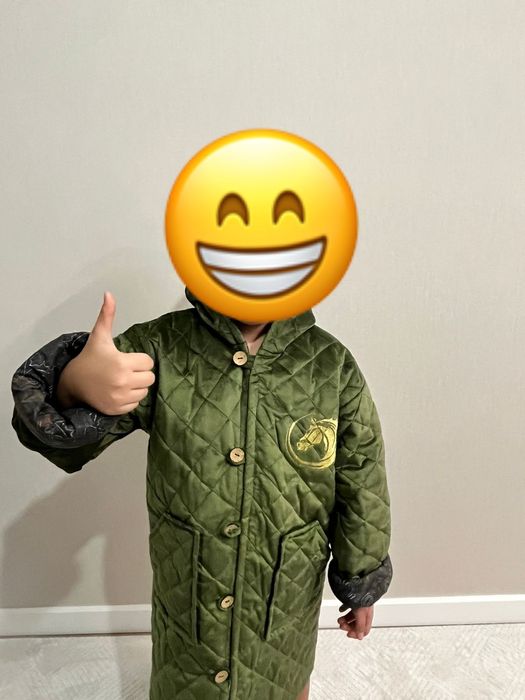 Детский шапан ручной работы