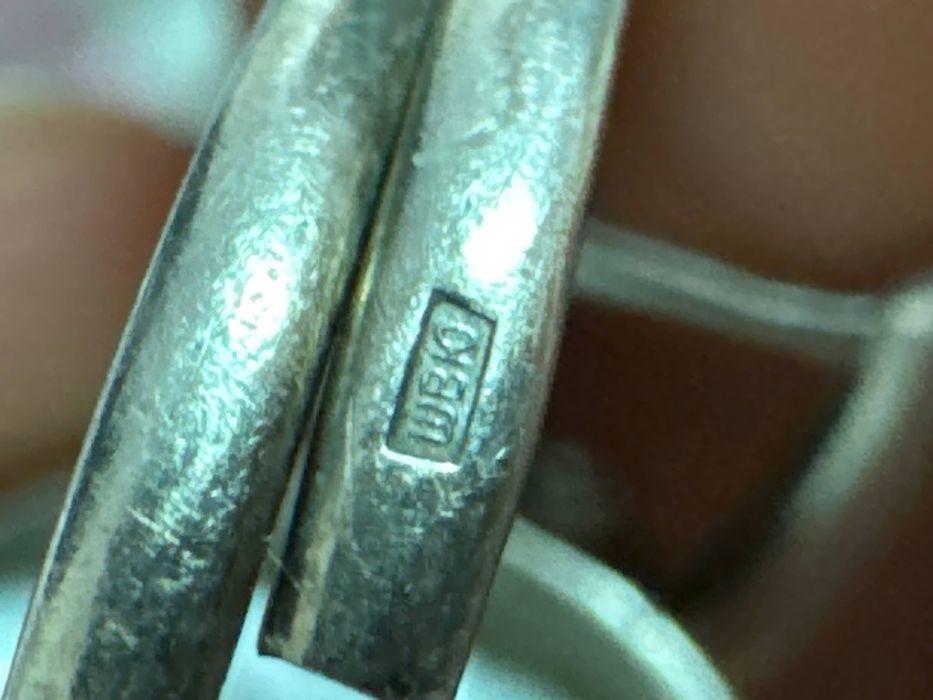Кольцо 875 пробы