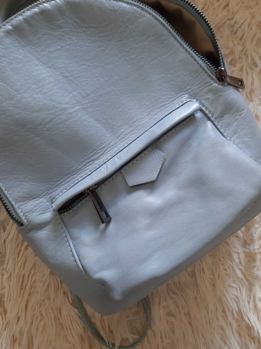 Кожанный итальянский рюкзак