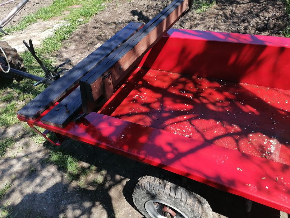 Ремарке за мотофреза със спирачки