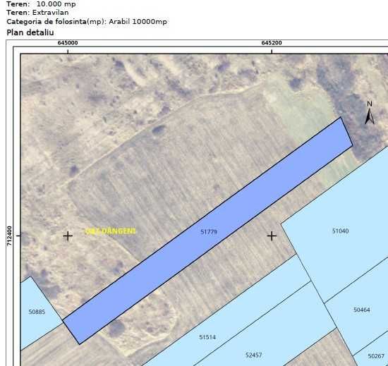 Teren agricol Dângeni / Vlăsinești