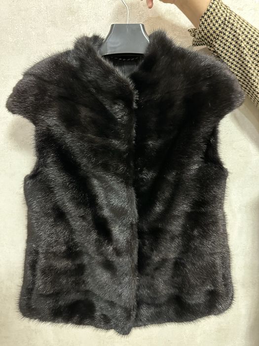 Норковая жилетка