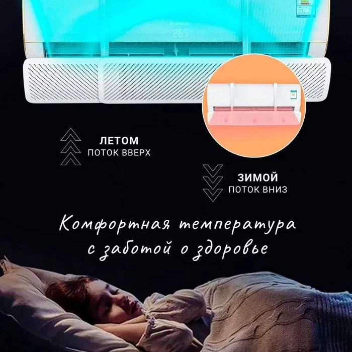 Экран-дефлектор для кондиционера