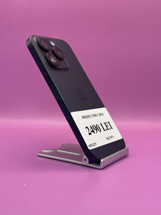 Iphone 15 Pro 128Gb 87%•Amanet Matei Crangasi•69322