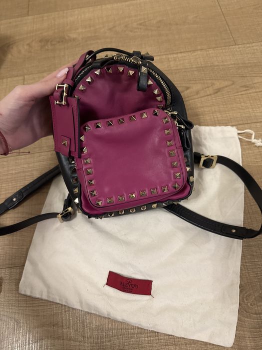 Valentino garavani rockstud кожена раница