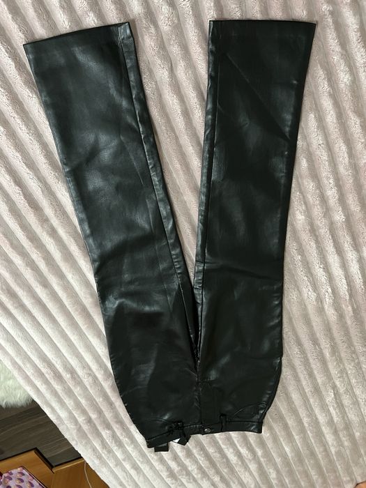 Pantaloni din pielea naturala guess noi cu eticheta