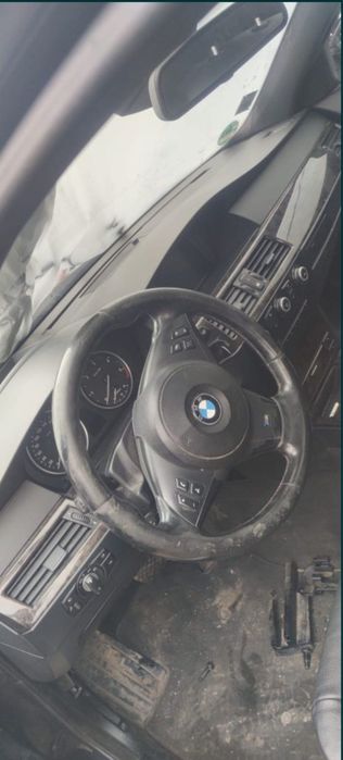 Plansa bord start stop Bmw E60/E61 seria 5 suporti pahare head up