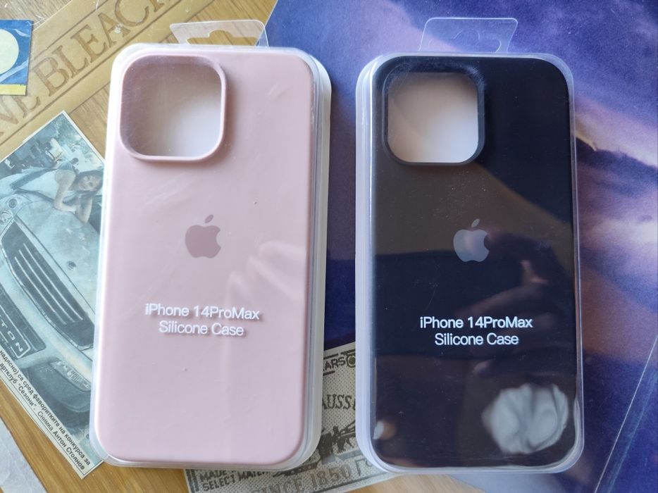 iPhone лого кейс с микрофибър нови с опаковка последни бройки