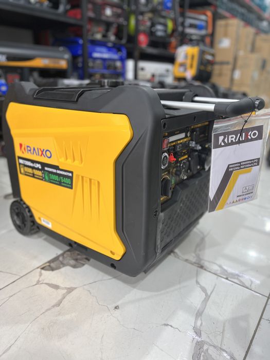 Generator 6.5kw invertir RAIXO gaz bezin