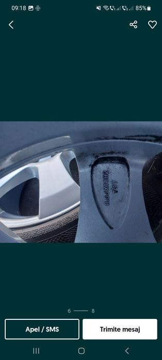 JANTE ALIAJ 5 X 112 + Cauciucuri de Iarnă 255 / 55 / 18 * Profil Bun *