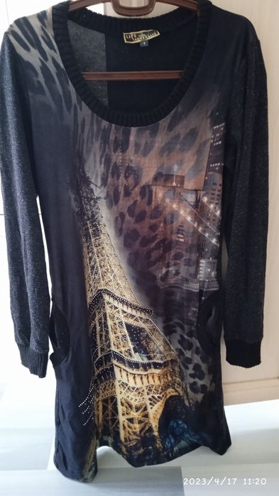 Платье/Туника женское с блёстками