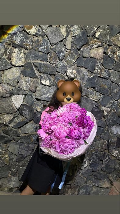 Цветы.          пионы