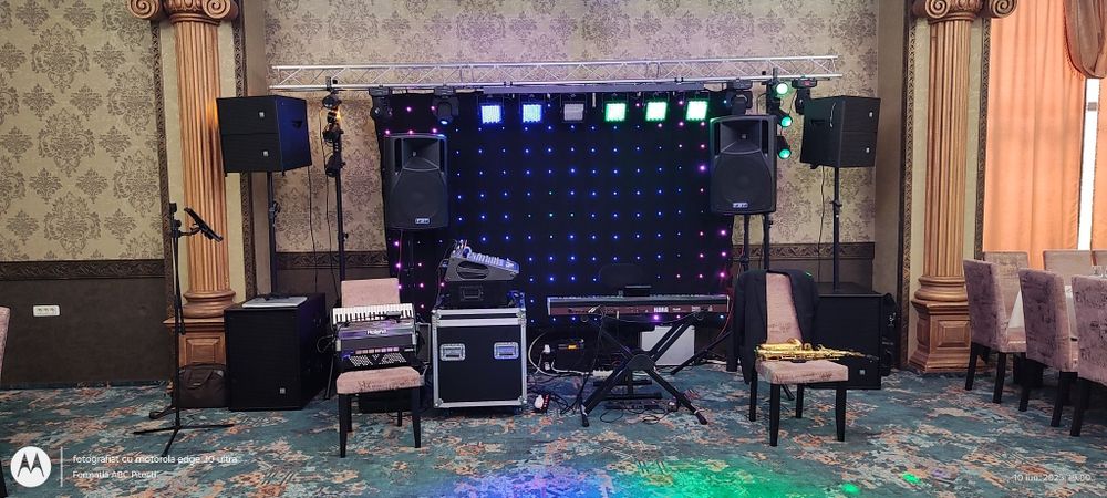 Cortina Led RGB cu video controler