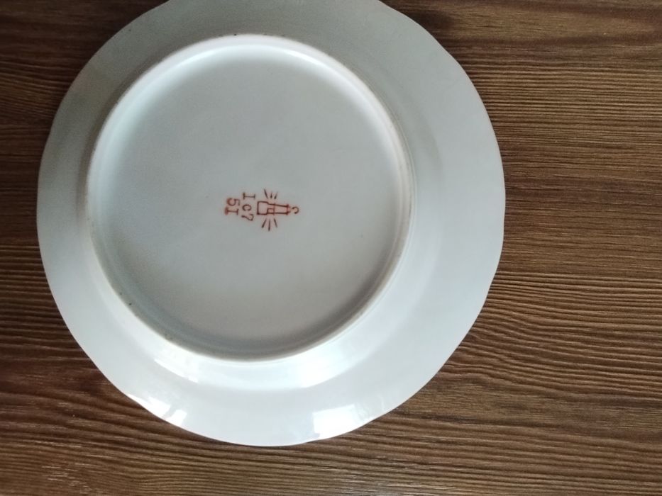 Тарелки из фарфора СССР