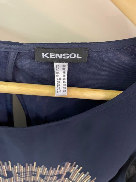 Лятна блуза / потник със златни ефекти на марка Кенсол / Kensol, 52