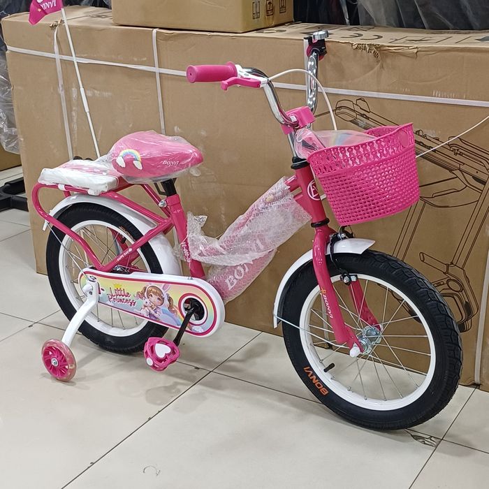 Велосипед для девочек 5-7 лет