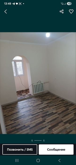 Продам 2 ком Юнусабад 15 квартал Галереика
