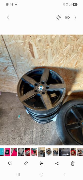 Roti bmw aliaj pe negru