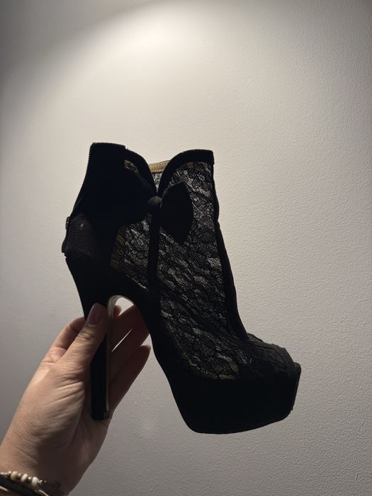 Ghete/ botine negre