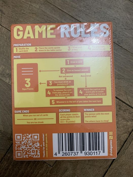 Bored game Talk or Toast sigilat