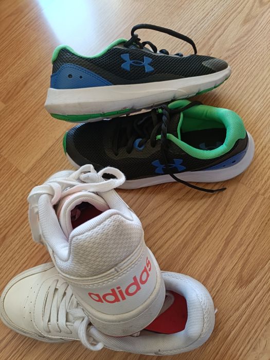 Adidași Adidas și Under Armourpurtați