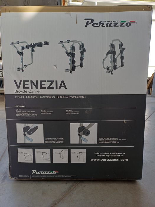 Продавам Багажник за колела Peruzzo Venezia 388 Steel за 3 велосипеда
