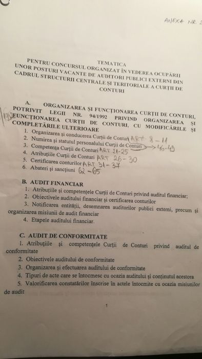 Lucrari,principii