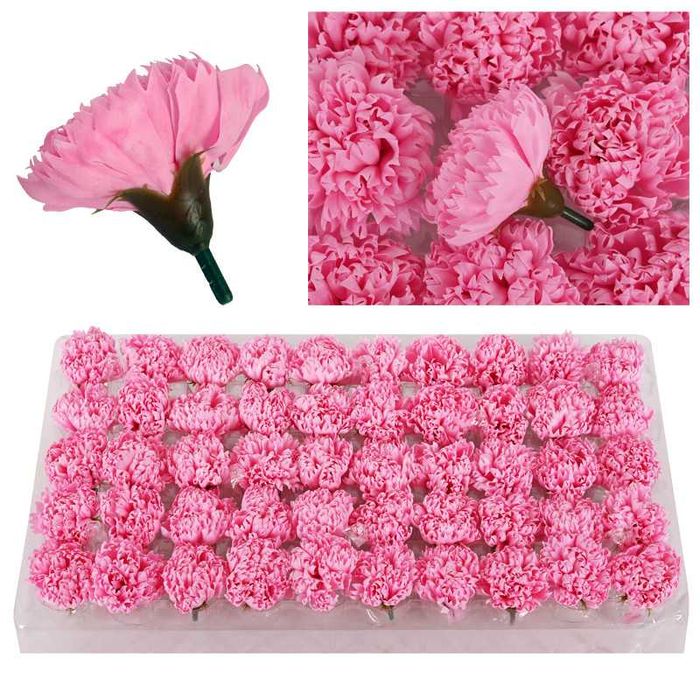 Рози и Карамфили от сапун 50броя-30лв