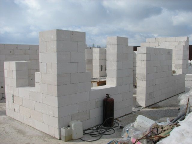 Кладка газаблока