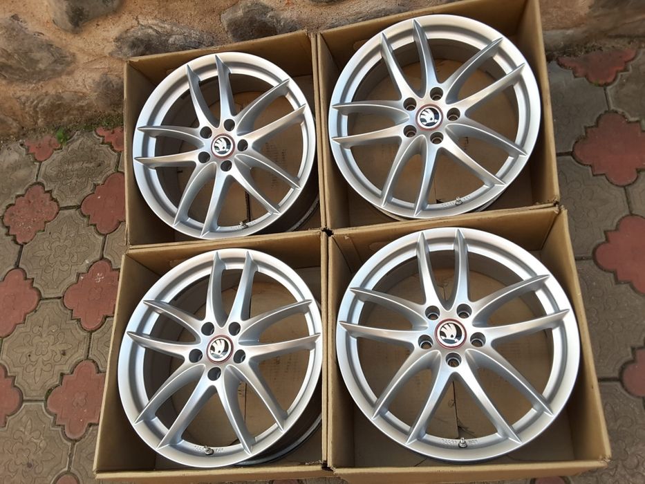 jante aliaj 18; 5x112; Skoda Kodiaq, Karoq, Octavia 3, 4