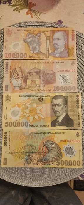 Bancnote vechi 50000