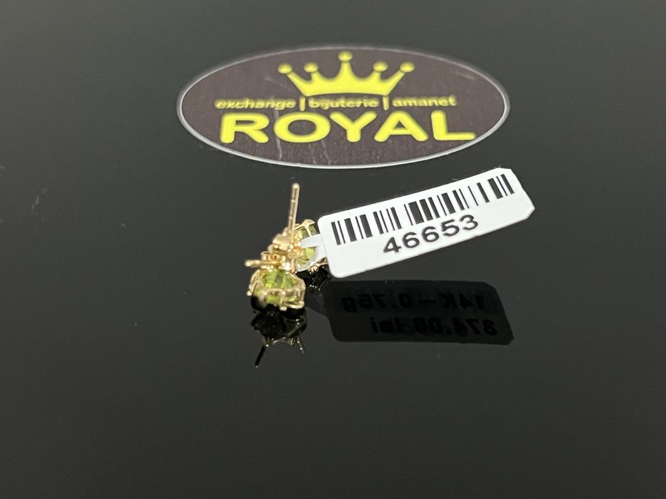 Bijuteria Royal CB : Cercei dama aur 14k 585   0,75 gr