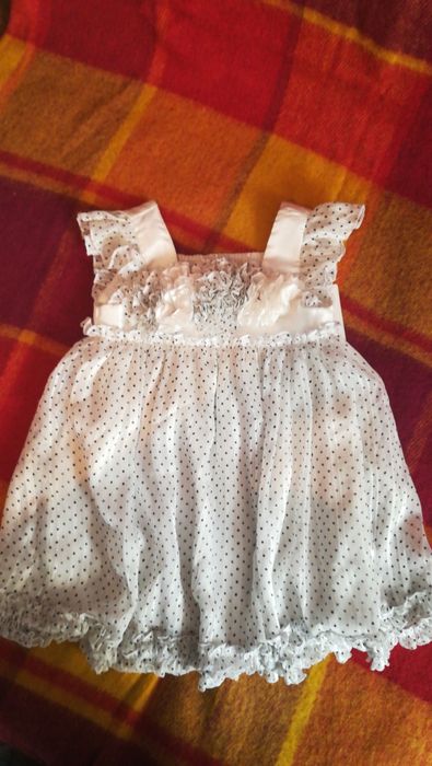 Платье в горошек, наядеое