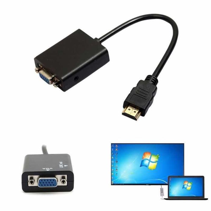 HDMI to VGA /кабель /